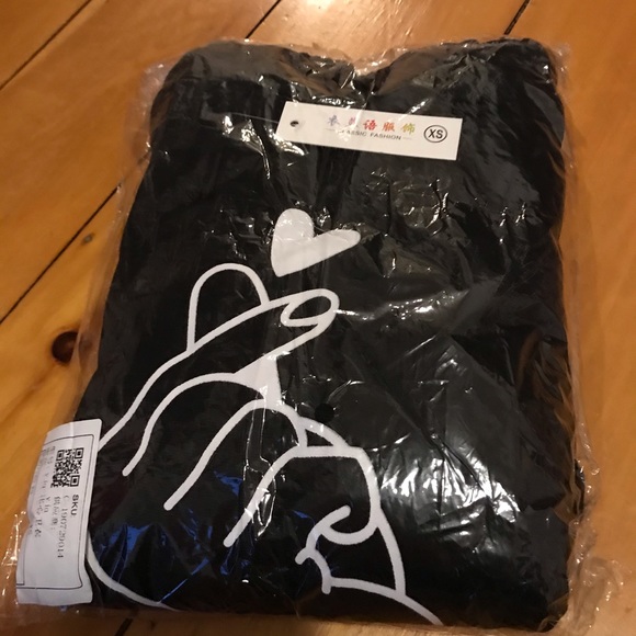 Black Graphic Hoodie - Picture 3 of 3